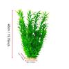 1Pc 40cm High Green Artificial Aquarium Plant Durable Plastic Fish Tank Decoration Realistic Aquatic Plant For Home Office Decor