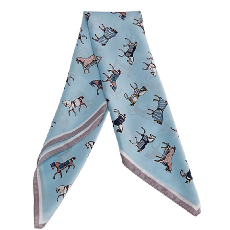 

DOYOUKNOWMC ALL SEASON Mini Mal Pastel Blue Petite Scarf Blue