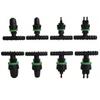 Gartenbewässerungsverbinder 20~16mm Drei-Wege-Rohr Innen 1/2 3/4 Gartenhahn Y Wasserverteiler Bewässerung 4/7 Schlauchverteiler Bewässerung