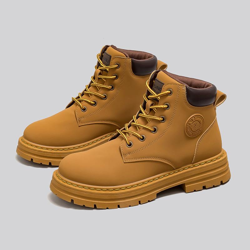 Global retro classic 22 autumn new outdoor casual Martin boots platform short boots British style 39