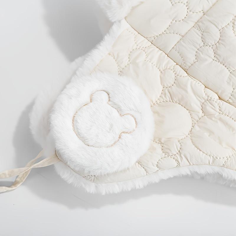 1pc Youngsters's Hats Winter Boys' Plush Lei Feng Hats, Girls Warm Ear Protective Hats, Thick Windproof Pullover Hats