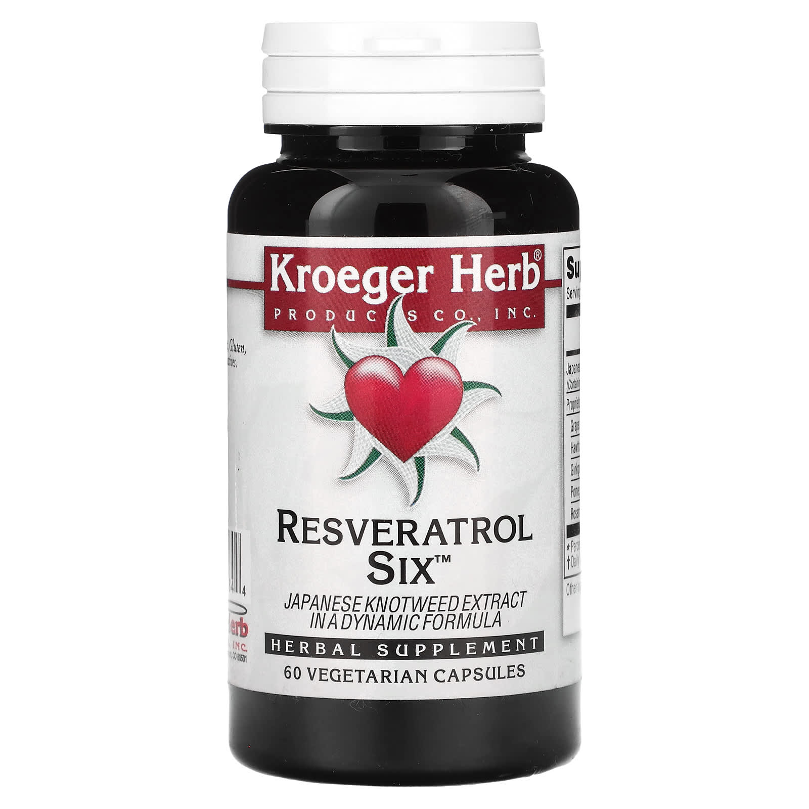 

Resveratrol Six, 60 Veggie Capsules