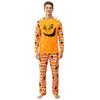 Matching Parent-Child Halloween Print Loungewear Set for Family Home Clothing
