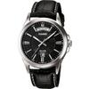 CASIO Analog Quartz Men's Watch MTP-1381L-1AV Black (Overseas Model) [Parallel Import]