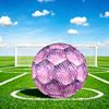 1pc Honeycomb Size 5 Soccer Ball Professional Match Training Football Indoor &Outdoor Sports Ball Lightweight Durable C6534