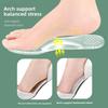 GEL Arch Seven-point Pad High Heels Soft Self-adhesive Adjustment Size Insole Arch Support Shock Absorption and Anti-slip Half Size Pad