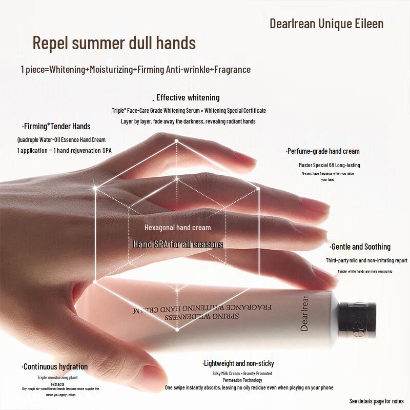 Dear Ilean Clear Island Scent Whitening Hand Cream