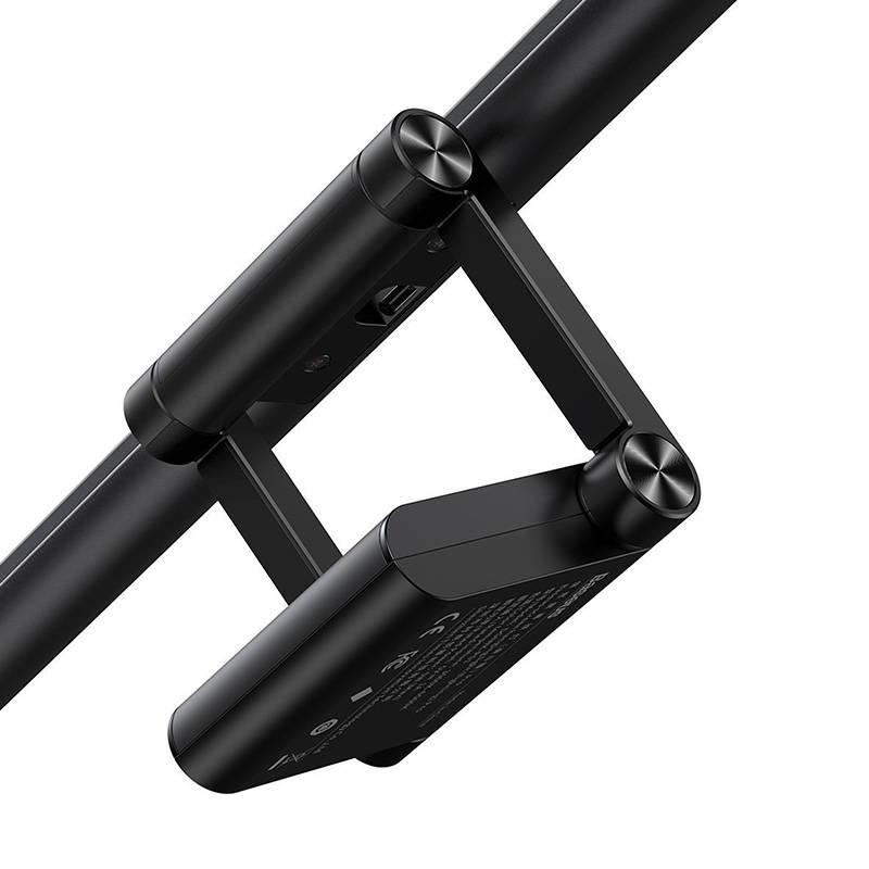 Baseus I-Wok Pro Monitor Lamp, with Clip and Dimmer (Black)