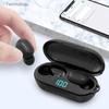 BT5.0 True Wireless Headphones Mini Earbuds Sweatproof Sport Headset Inear Earphone with Mic