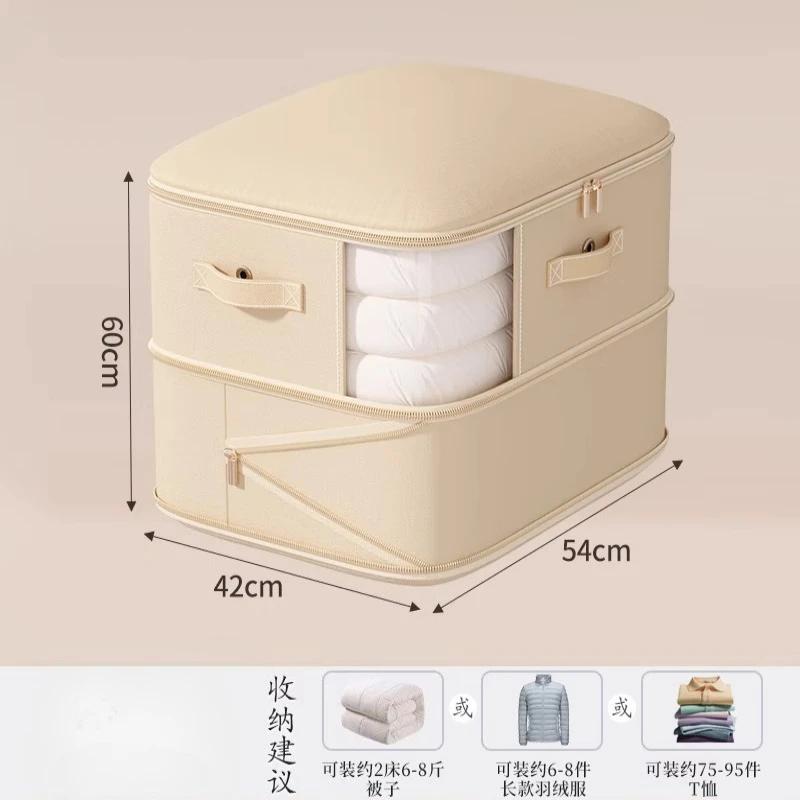 Quilt Compression Organizer Ultra Space Saving Self Clothes Blanket Storage Bags for Travel Home Storage Vacuum Travel Bags