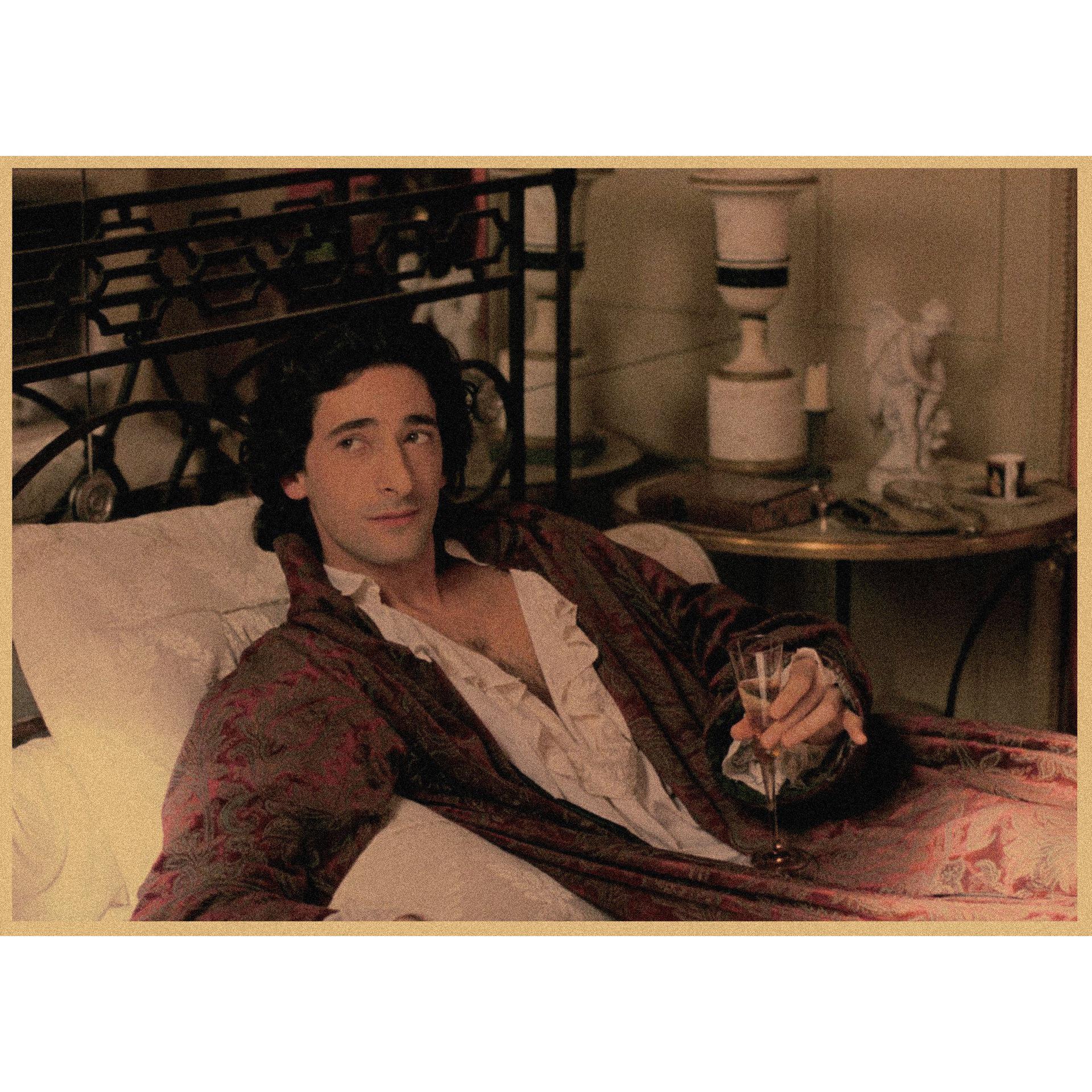 

Adrian Brody Detachment Retro Movie Poster - Kraft Paper Wall Art 29.7X42cm (A3 size)