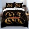 Band Silhouette Design Print Bedding Duvet Cover Set Duvet Cover Pillowcases  (1*Duvet Cover 2*Pillowcases, without duvet insert)