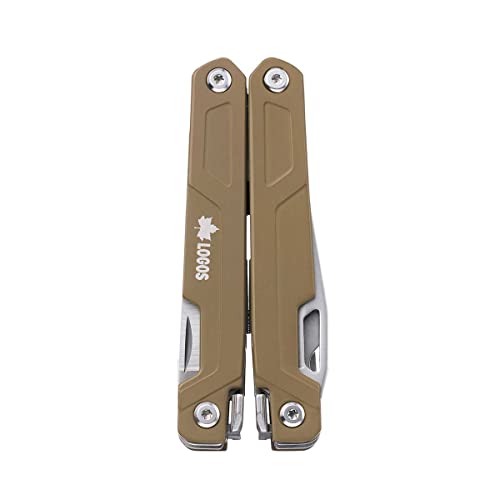 LOGOS PRO Multi-Tool 16 (84330312), Brown, Storage Size: Approx. 4.2cm Wide X 10.2cm Deep X 2.4cm Thick