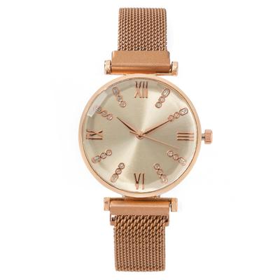 Fashion Roman Student Ladies Watch Women's Watch Suction Iron Strap Quartz Watch