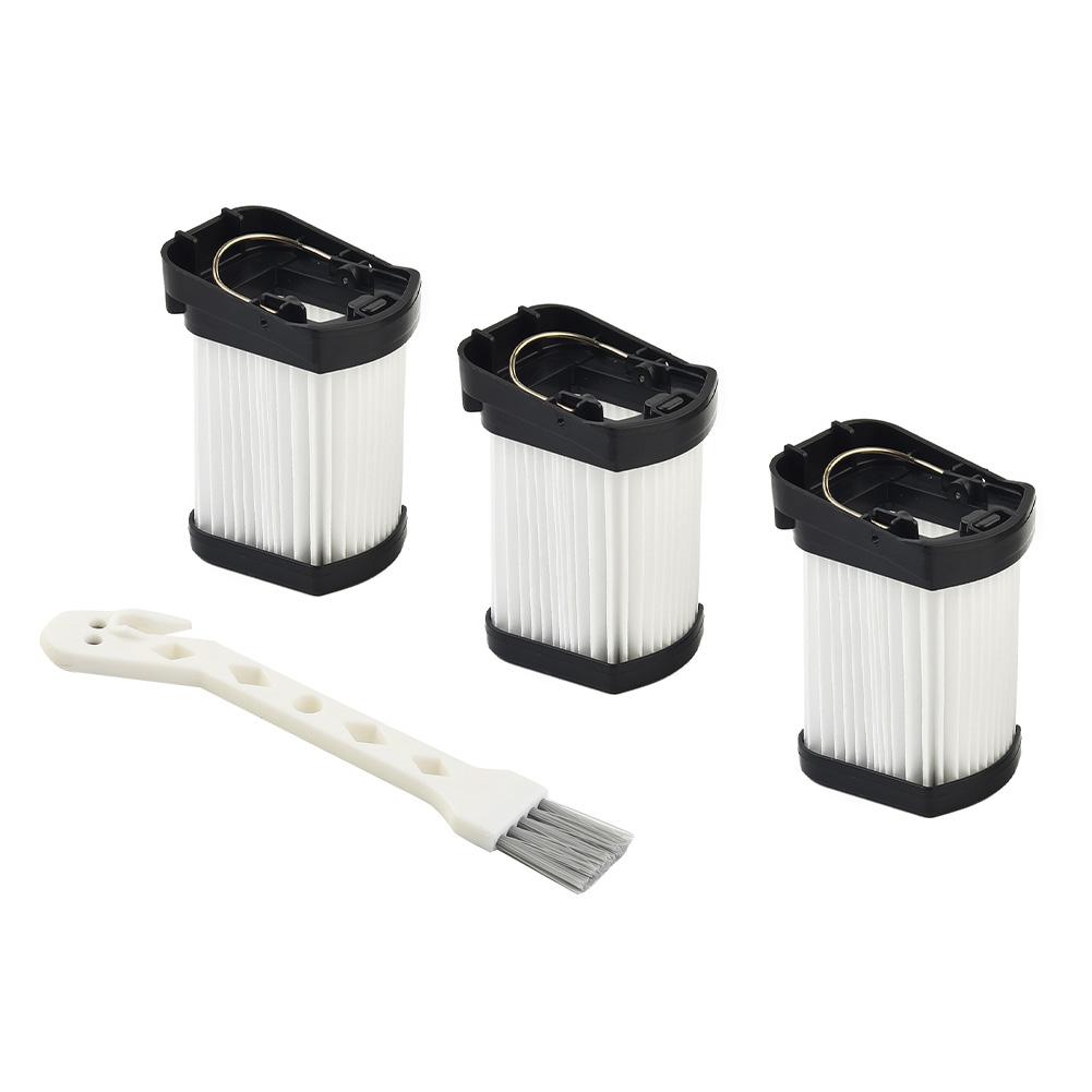 3Pcs Fabric Filter For Shark WV401 WV401PK WV401BL WV401BLWKT WANDVAC POWER PET XFFWV40 Cordless Hand Vacuum Cleaner Filter Part
