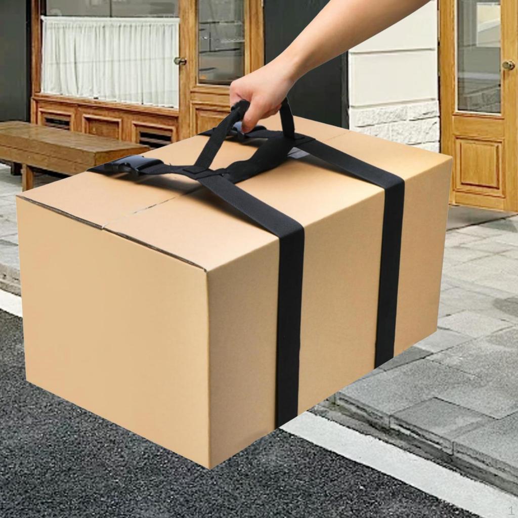 Box Carrying Strap with Handle for Moving Lightweight Accessory Camping