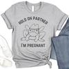 Funny Pregnancy AnnounceUnisext Cotton TShirt Western Frog Unhinged TShirt Pregnancy Reveal Shirt First Time Mom Gift Yk Top