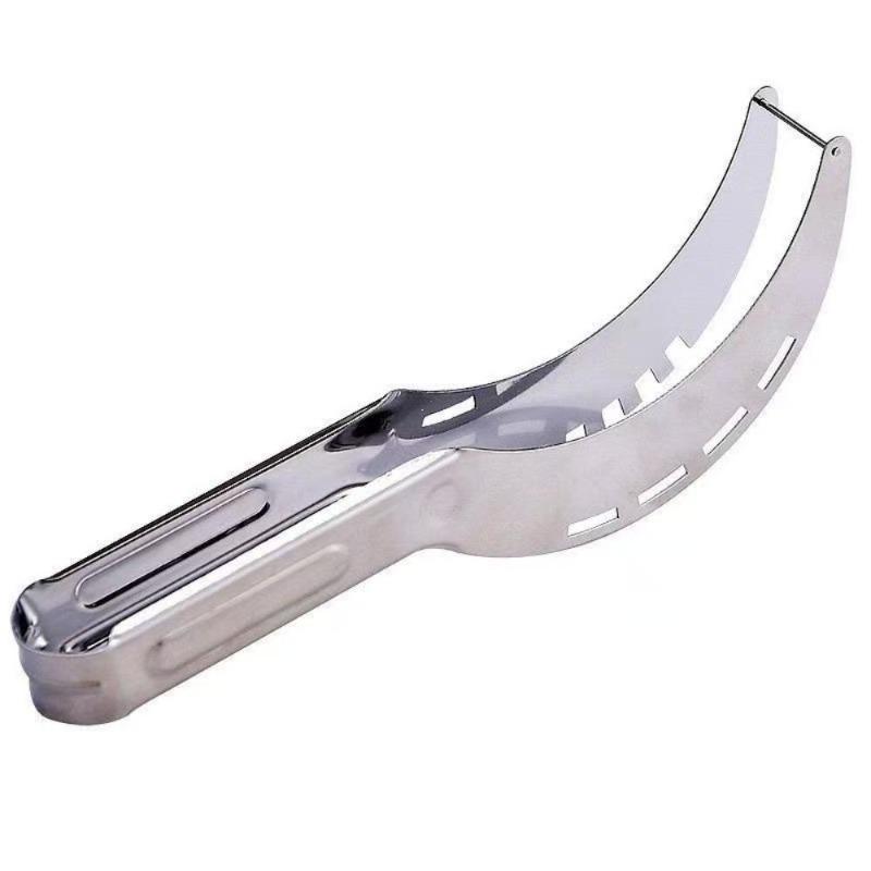 1-5PCS 2-in-1 Stainless Steel Fruit Cutter Watermelon Fork Slicer Portable Kitchen Tool for Home Party Camping