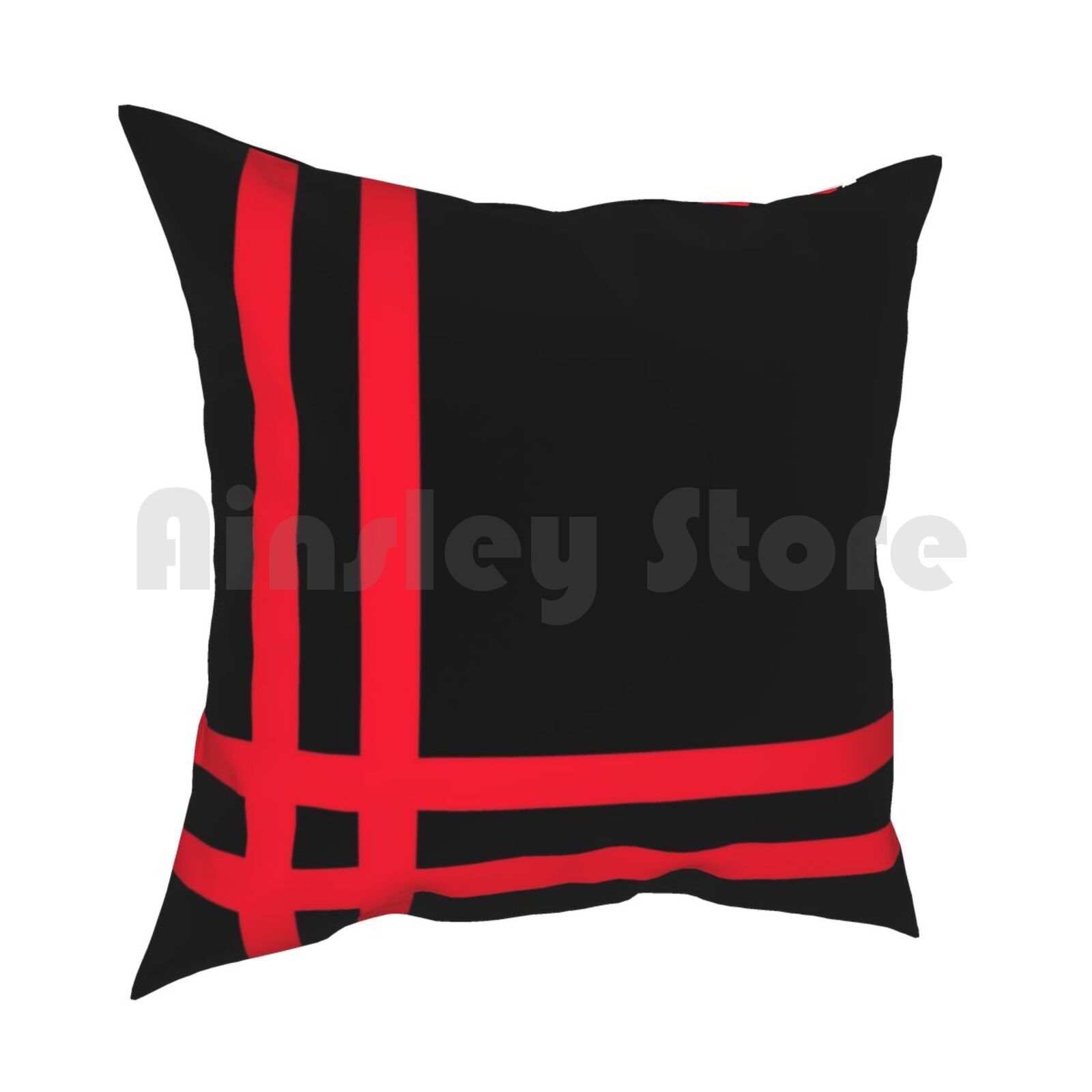 Telekon Style Numan Stripes Pillow Case Printed Home Soft DIY Pillow Cover Gary Numan Numan Tubeway Army Replicas 30x30cm 12x12in