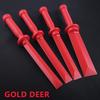 4Pcs Non-Marring Plastic Chisel Scraper Set 3/4" 7/8" 1" 1-1/2" Wide Chemical Resistant Scraper Tool Plastic Razor Scraper Remover Tool for Removes