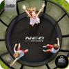 Trampolina Ogrodowa 6Ft/183Cm Z Siatką Zewnętrzną I Drabinką Neo-Sport