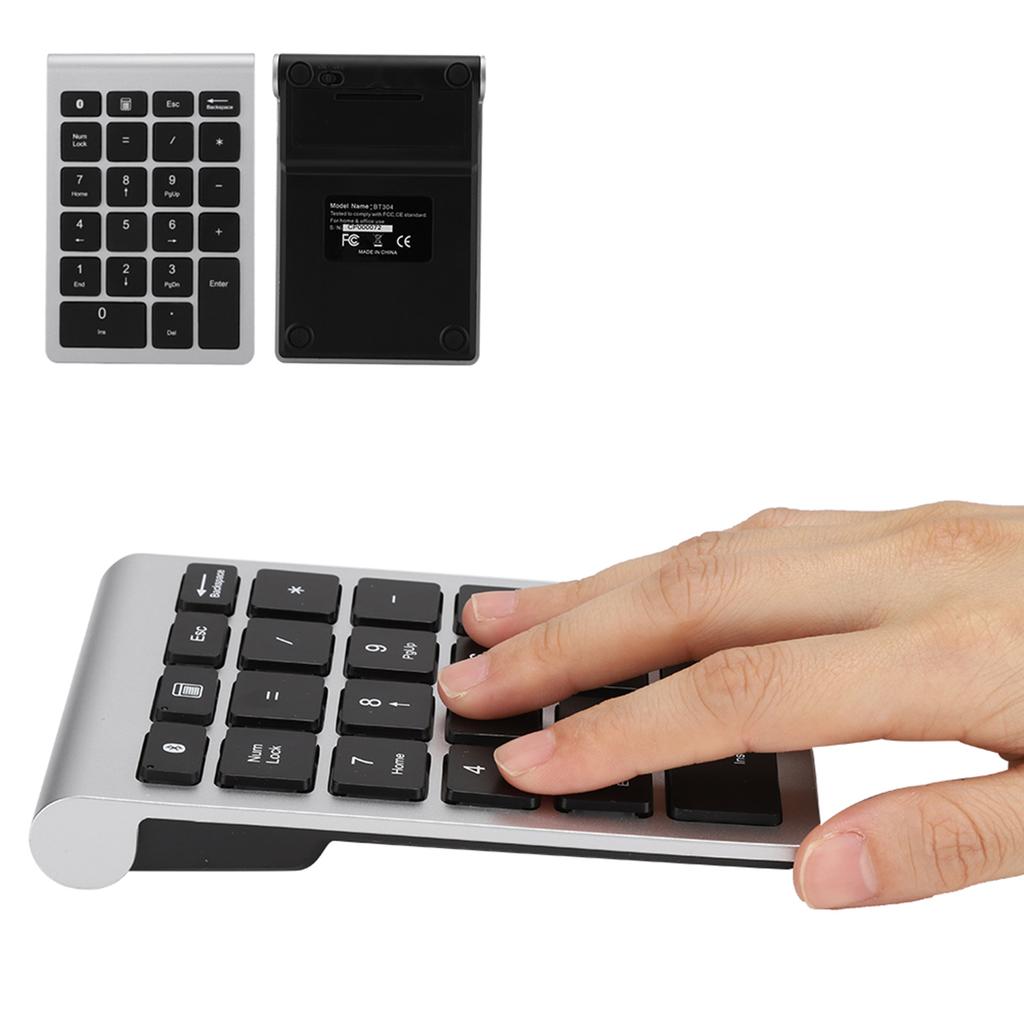  304 22 Keys Numeric Keypad Wireless   Keyboard Compatible with   5.0