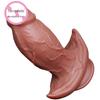 Silicone Female Dildo Toy for Cross-Dressing and Foreskin Simulation