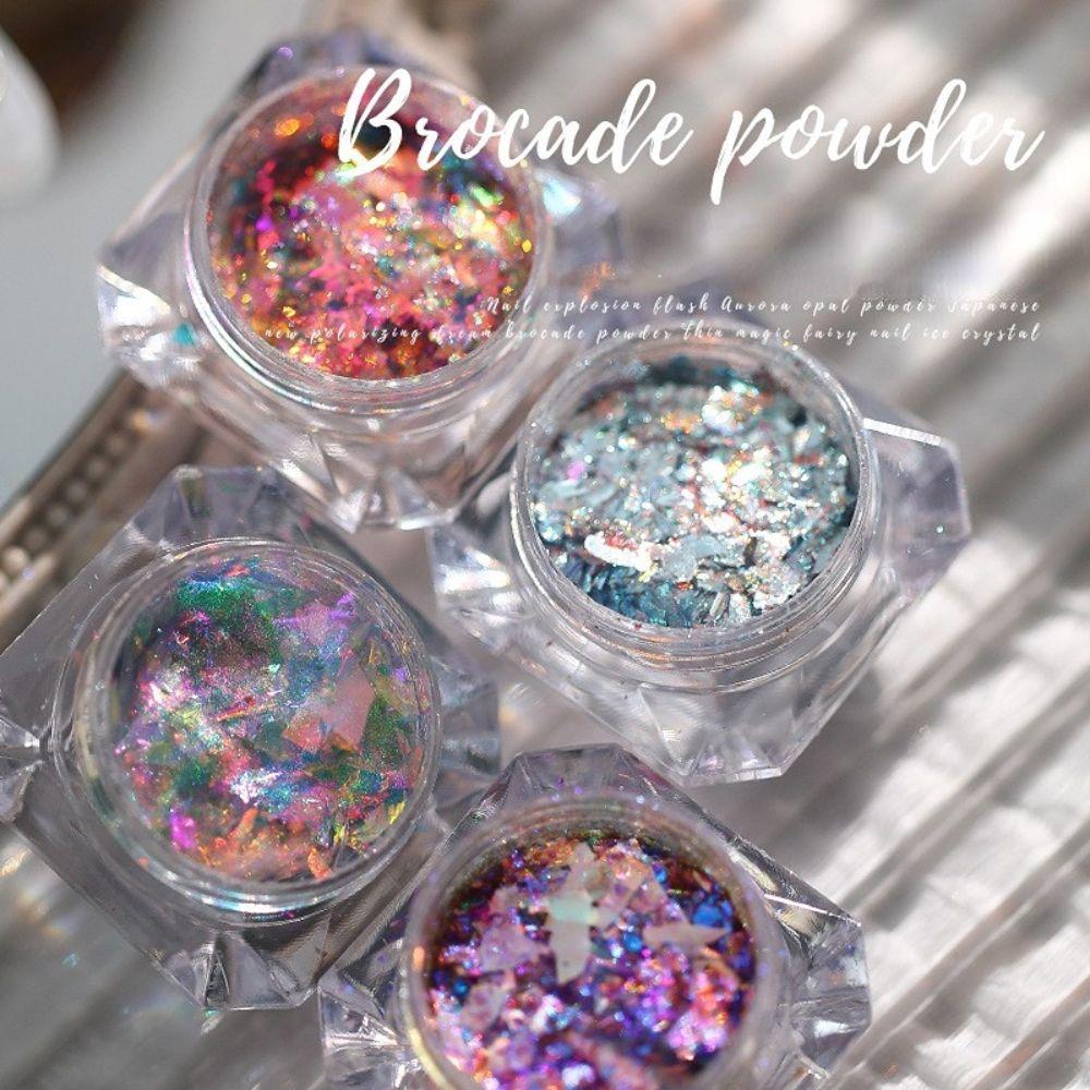 

DIY Nail Sequins Nail Art Decoration Nail Art Glitter Powder Manicuring Powder Nail Brocade Powder