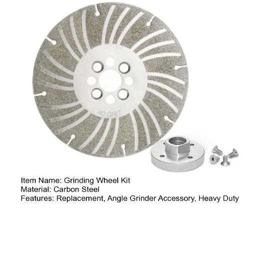 1 Set Grinding Wheel Heavy Duty Carbon Steel 4 1/2 Inch Angle Grinder Cutting Disc Professional Cutoff Wheel Replacement Angle Grinder Accessory
