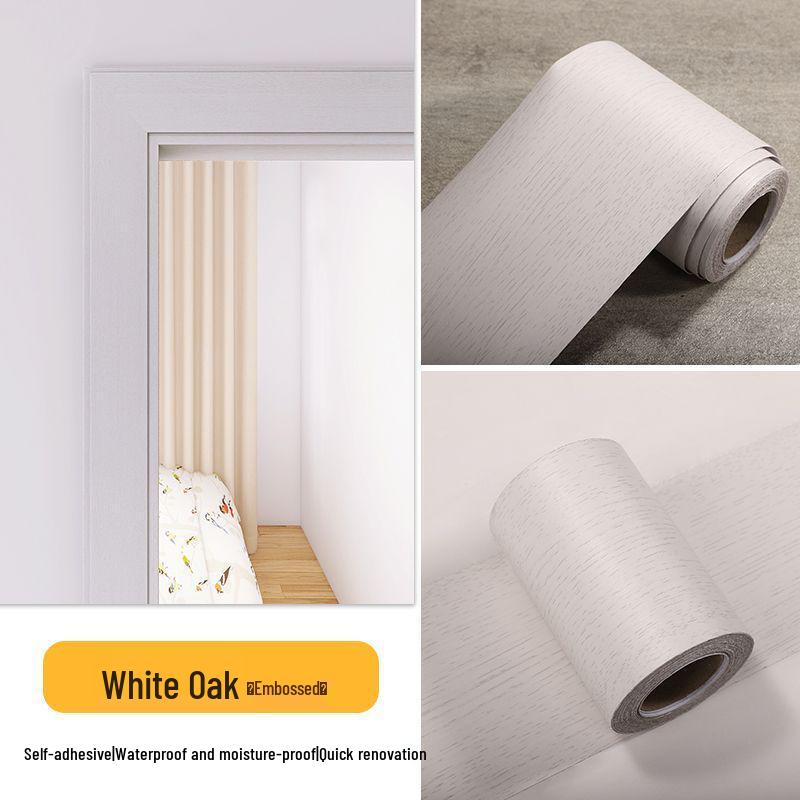 Self-Adhesive Wood Grain Door Frame Repair Trim Strip