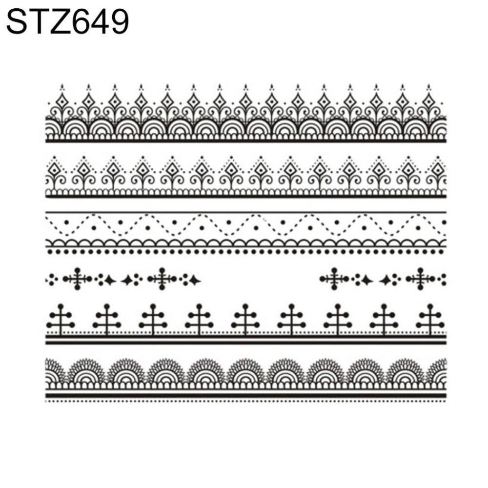 Floral Print Nail Decals Nail Art Decor Gel Polish Animal Sticker Manicure Foils