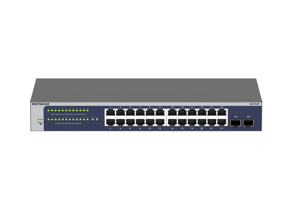 Netgear GS724T-600EUS Managed Switch