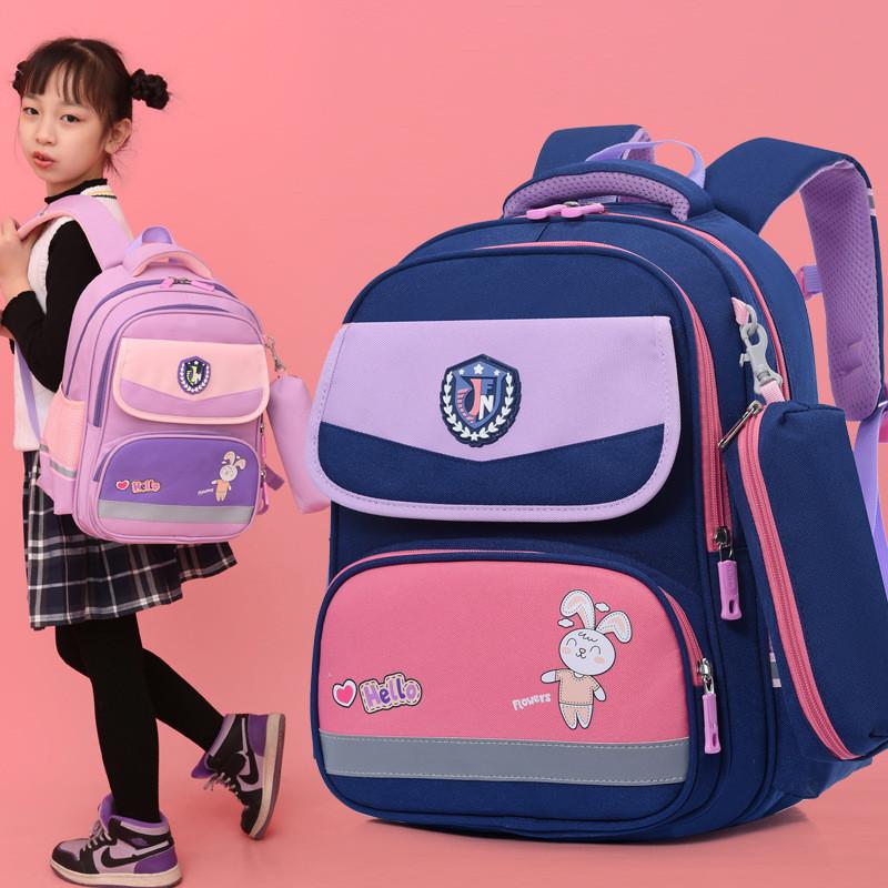 Cute And Durable Children's School Bag With Alphabet Design For Boys And Girls