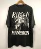 Vtg Maneskin Band Tour Concert Cotton Black S-5XL Unisex Shirt BT043 Unisex T-Shirt
