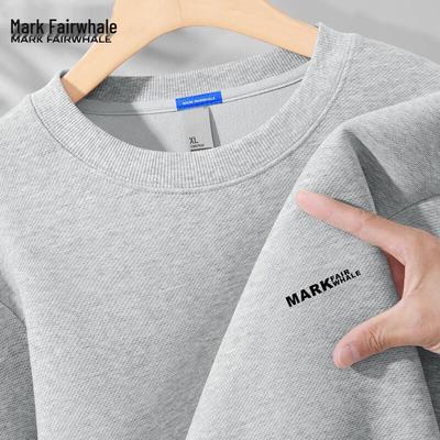 Mark Fairwhale Férfi Laza Fit Kerek Nyakú Pulóver