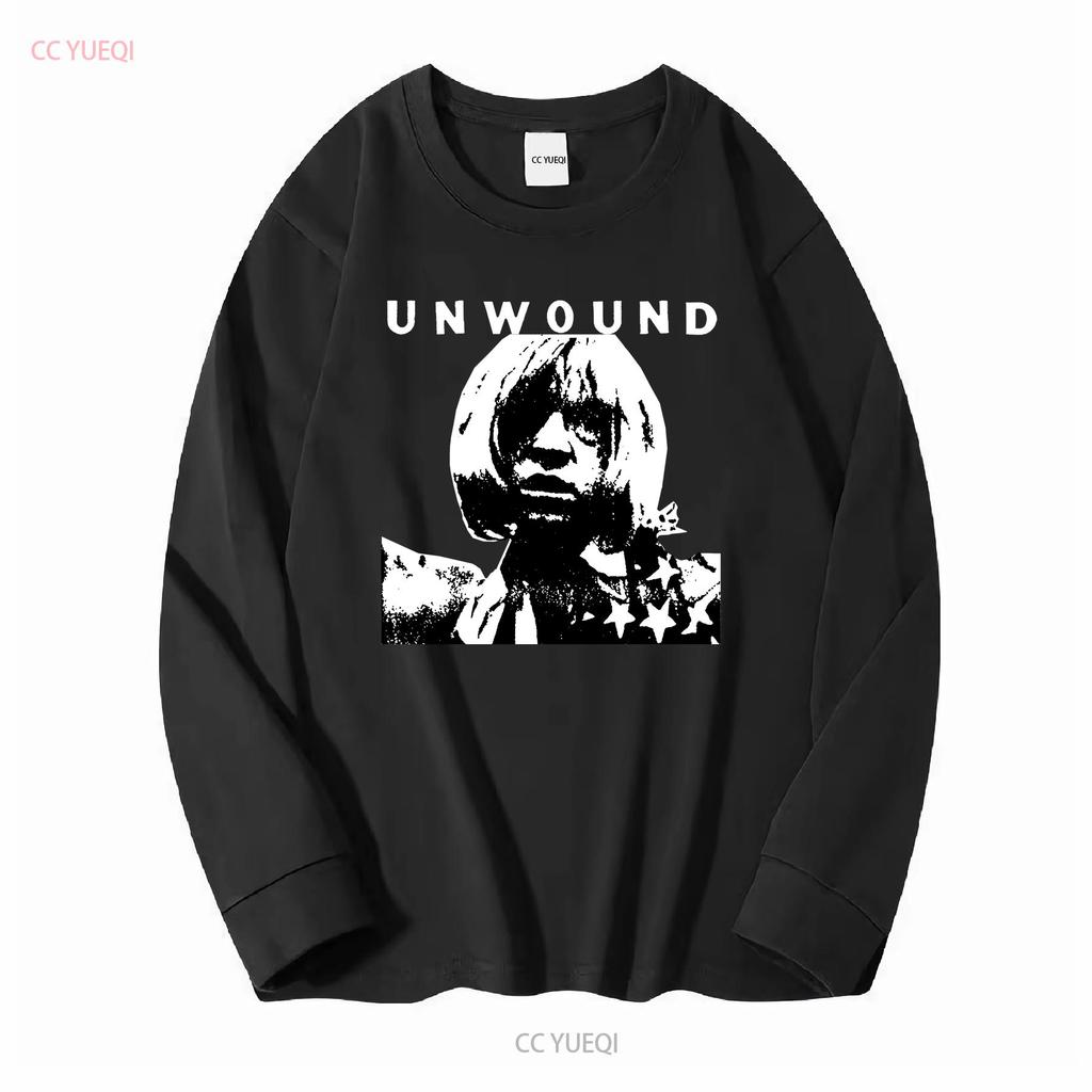 Unwound Band T Shirt Tour 2023 Concert Outfit Merch Sticker Setlist Reunion Jersey Long or Short Sleeves Vintage Washed Unisex