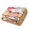 Warm BlanketChild Camping Bubu Dudu Christmas Throw Blanket  Flannel Bedspread For Couch Bed Fashion Sofa Bed Cover