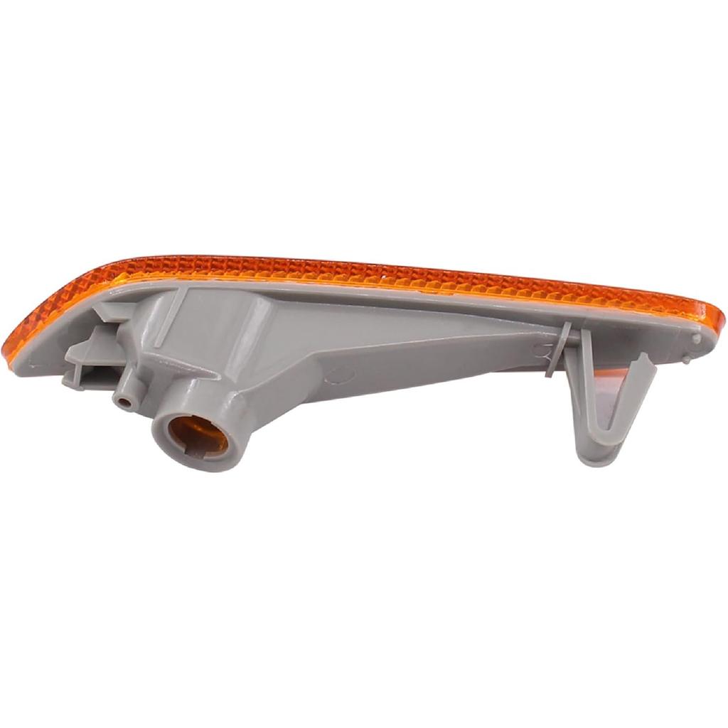 ApplianPar Left and Right Side Marker Light Cover for Mercedes-Benz E-Class W211 2003-2006 Bumper Turn Signal Lamp Cap