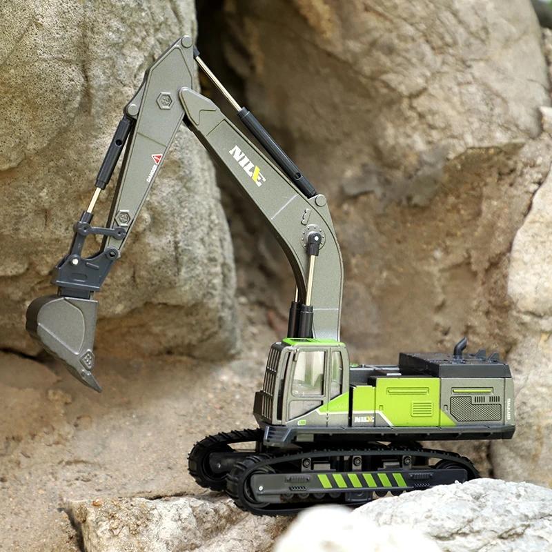 1/50 Model Car Products Truck Excavator Crane Excavator Construction Engineering Vehicle Toys for Children Boys Educational Toys