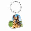 Print Demand Photo Keychain Personalized Custom Gift For Women Men Mother Father Dad Family Couple Stainless Steel Key Ring