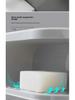 Holder Twotier Soap Punchfree Wallmounted With Suction Cups