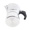 Kaffeekocher für den Herd Kaffeekessel Topf Aluminium Achteckige Form für Starkes Aroma 150ml