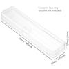 Portable Makeup Brush Holder Travel Case, Dustproof Organizer for Cosmetic Brushes, Nail Art Pens, Eyebrow Pencils Storage Box