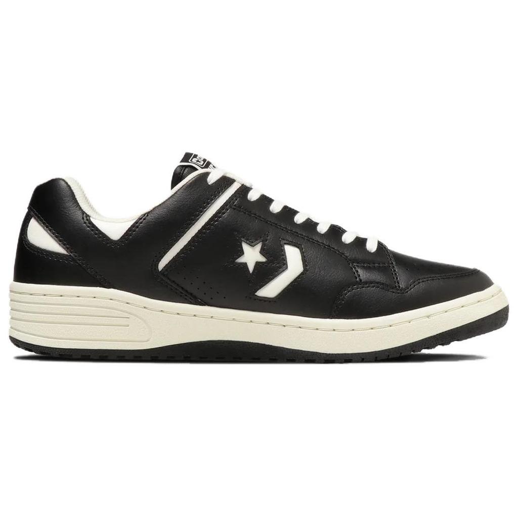 Converse Weapon Versatile Non-Slip Shock Absorbing Low-Top Skate Shoes Unisex Sneakers Black Brown 34201750