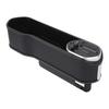 Car Seat Gap Filler Organizer with Charging Function DC12 To 24V Console Side Storage Box Universal for Cars