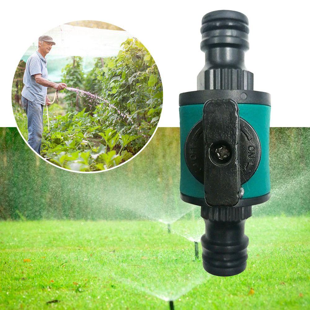 Plastic Valve Water Hose Coupling with Quick Connector 3/4" Female Thread Hose Adapter Switch Drip Irrigation