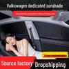 Volkswagen Sagitar L Car Sunshade: UV Protection, Heat Insulation, Privacy, Blackout.