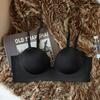 2025 New Women'S U-Shaped Push-Up Bra - Large Backless Design, Excessive Cup, Non-Removable Pads, Elegant… More