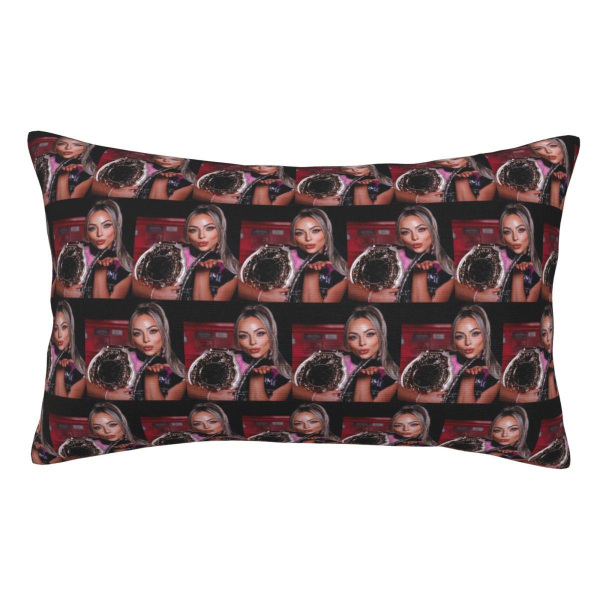 Housse de coussin rectangulaire Liv Morgan Housse de coussin Décoratif Chambre à coucher Lit Maison Confort Coussin jeté 60x40cm