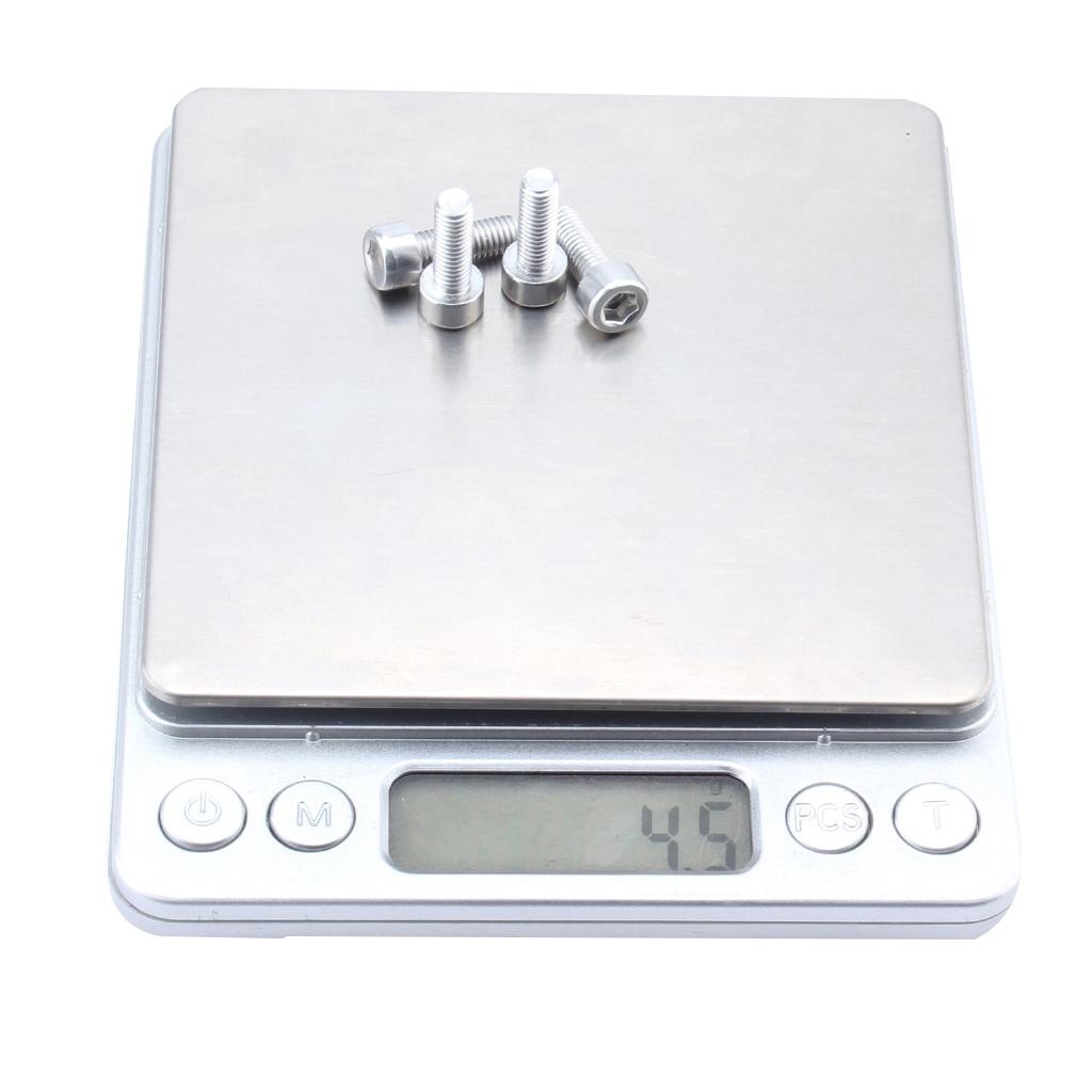 2pc/4pc Bike Water Bottle Cage Bolts  Aluminium Alloy Hex Tapping Screws Aluminum Alloy Bicycle Accessories 7 Colors